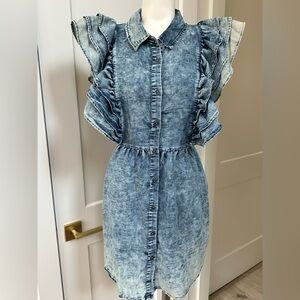 Apricot Lane Blue Denim Dress